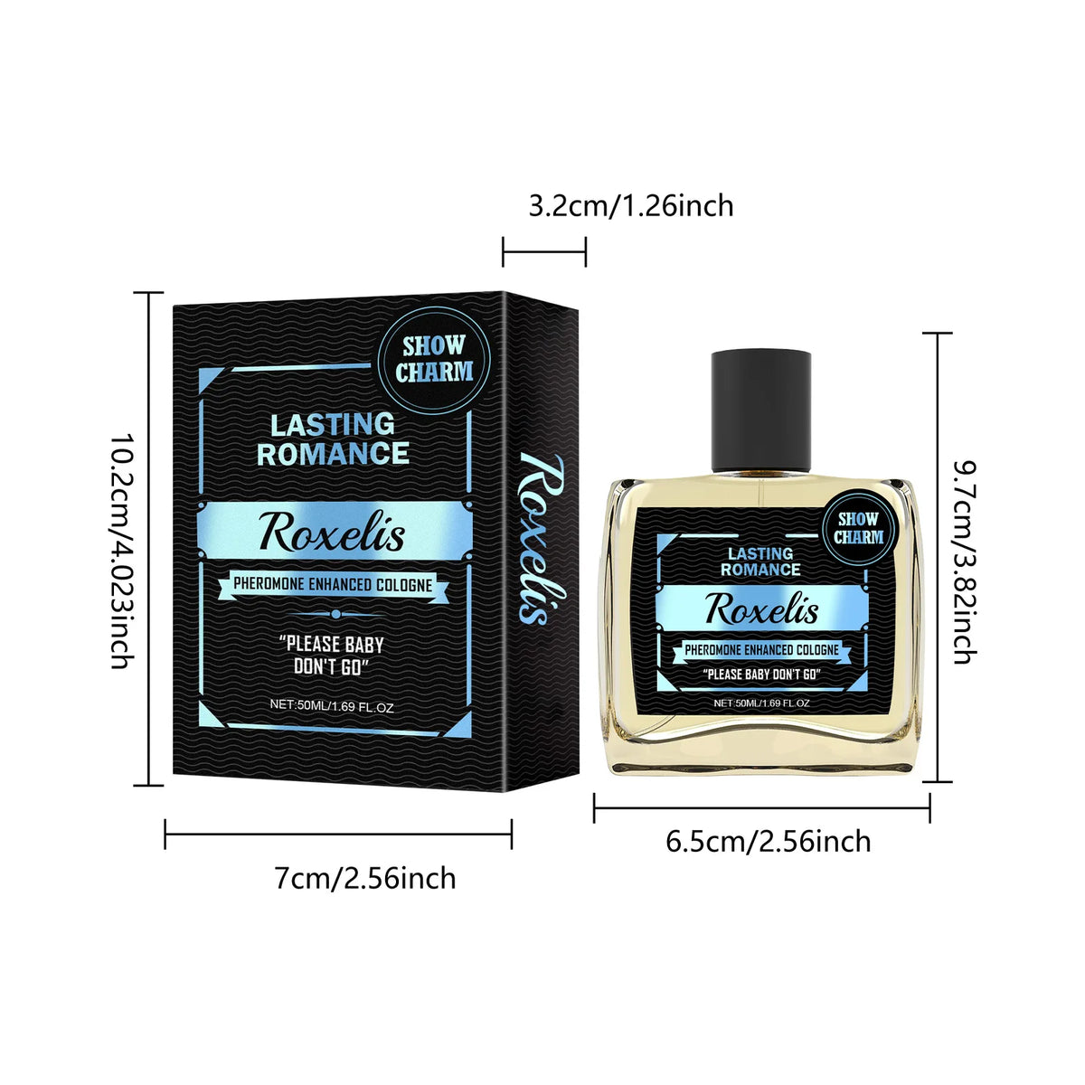 Women's Vanilla Patchouli Musk Seductive EDP Perfume 100ml – Warm Long Lasting