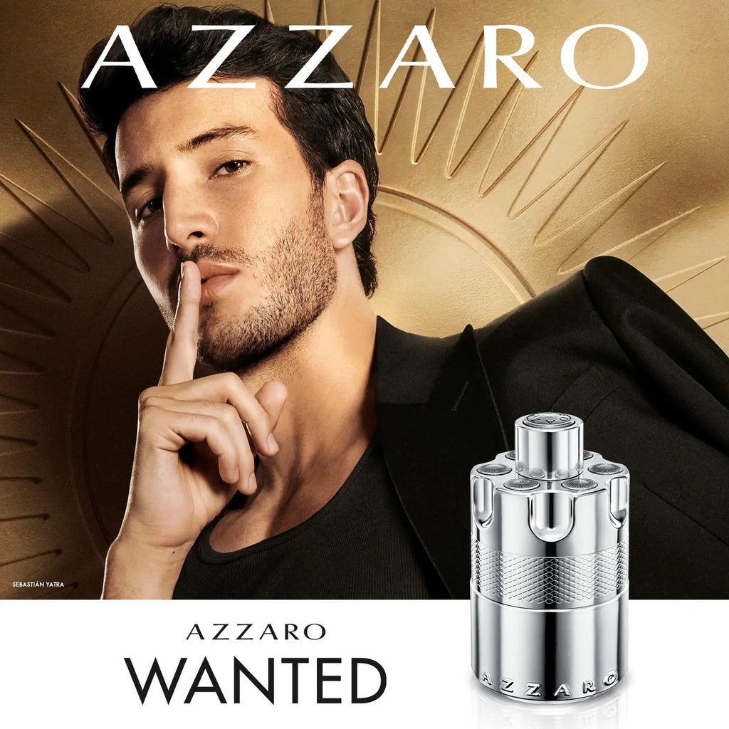 Azzaro Wanted Eau de Parfum for Men – Woody Aromatic Spicy Fresh Luxury Long-Lasting