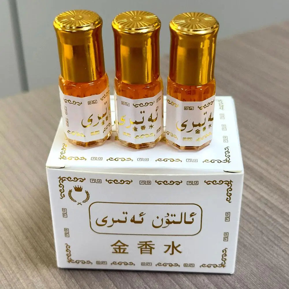 Arabian Roll-On Perfume Oil – Long-Lasting Unisex Golden Fragrance