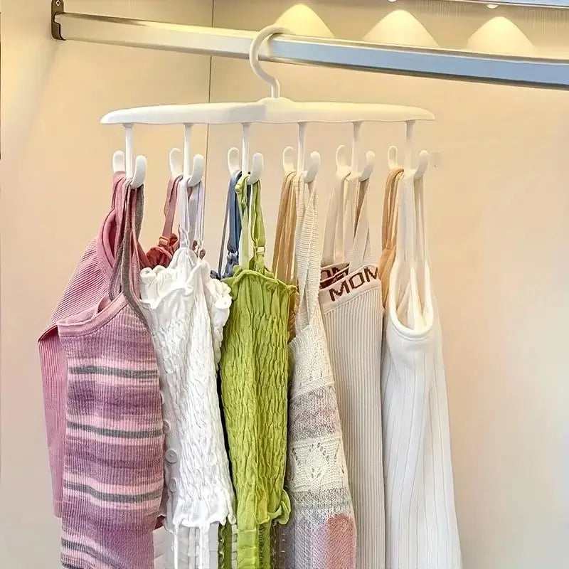 Rotating Coat Rack 12 Hooks – Closet Organizer for Ties, Belts & Clothes