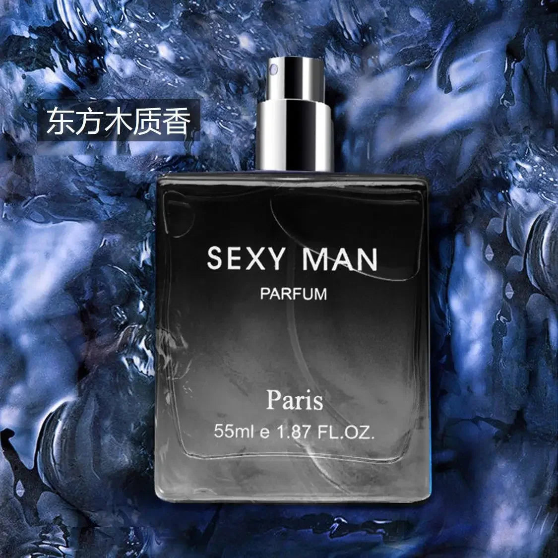 Perfume Hombre Almizle Océano Sándalo – Feromonas Larga Duración San Valentín