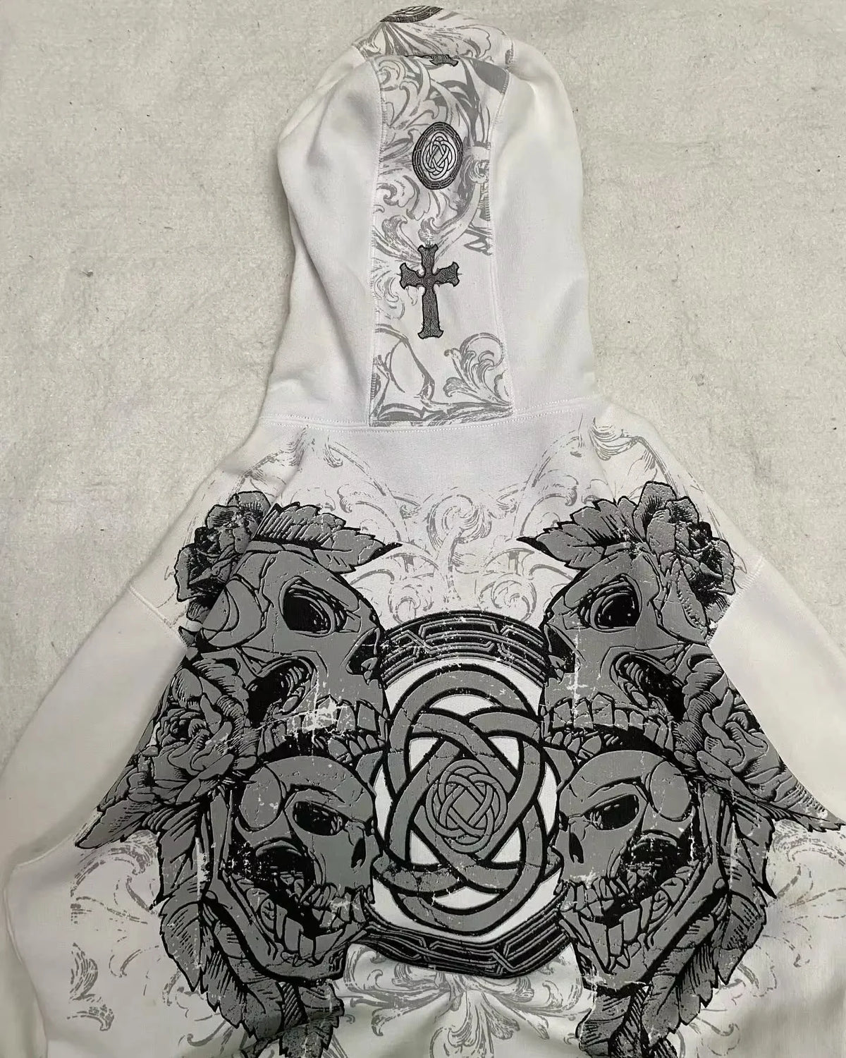 🎤 Hoodie Hip Hop Y2K – Estilo Casual Urbano Americano