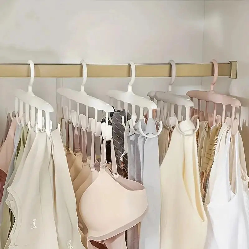 Rotating Coat Rack 12 Hooks – Closet Organizer for Ties, Belts & Clothes