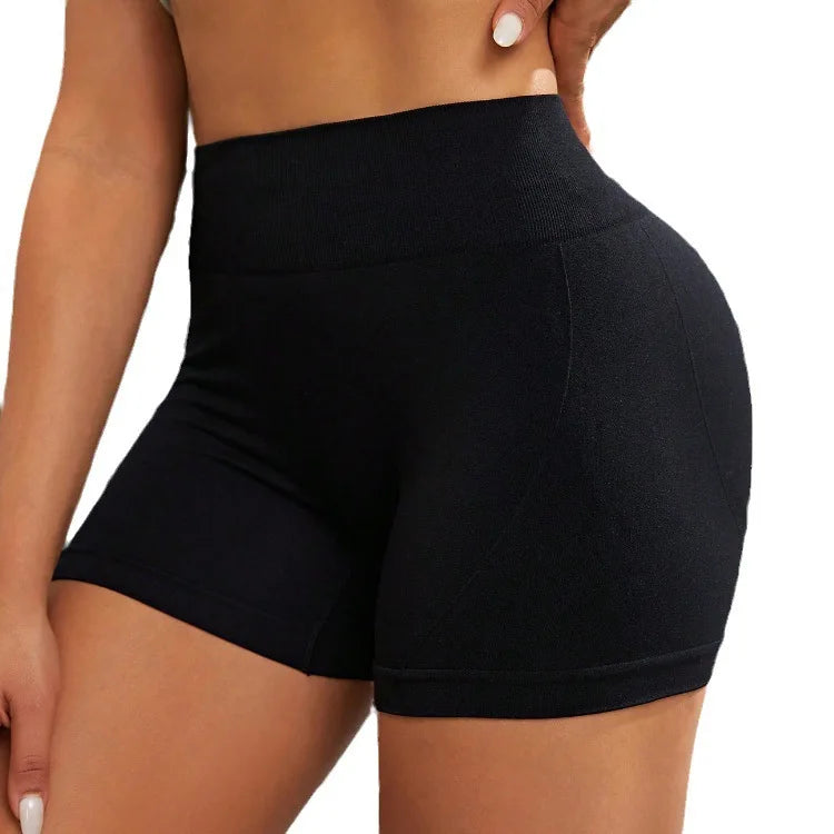 Shorts Fitness Ciclismo & Yoga Mujer Cintura Alta – Transpirables, Deportivos
