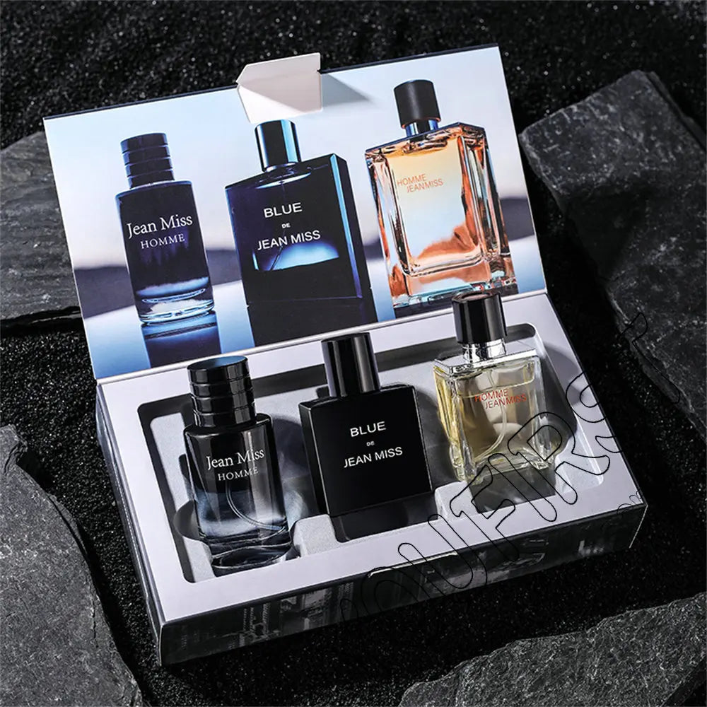 Men's Cologne 3-Piece Set 90ml – Long-Lasting Men's Perfume Gift Box