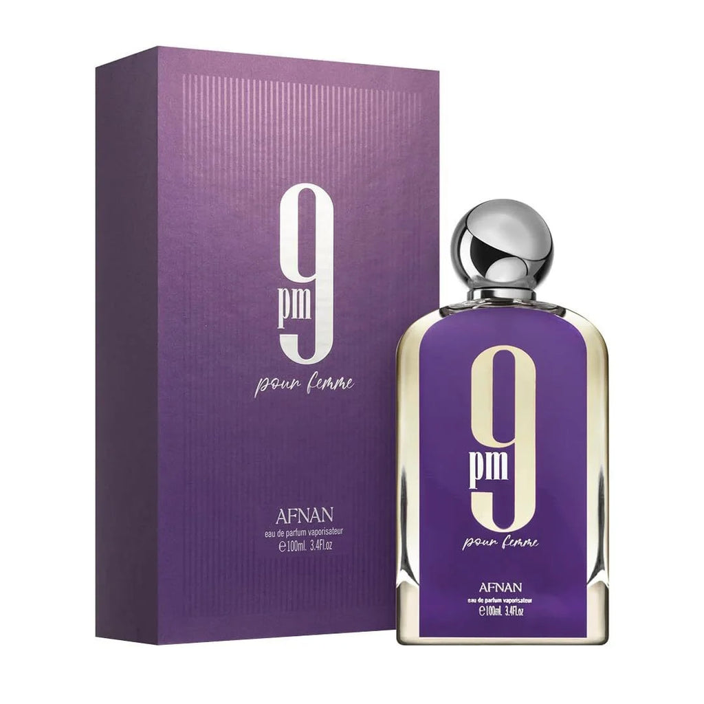 Perfume AFNAN 9PM para Hombre 100ml – Fragancia Aromática Dulce Madera de Lujo