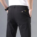Pantalones Slim Fit Hombre Algodón Stretch Golf 2025 – Business Casual Coreano Primavera Otoño