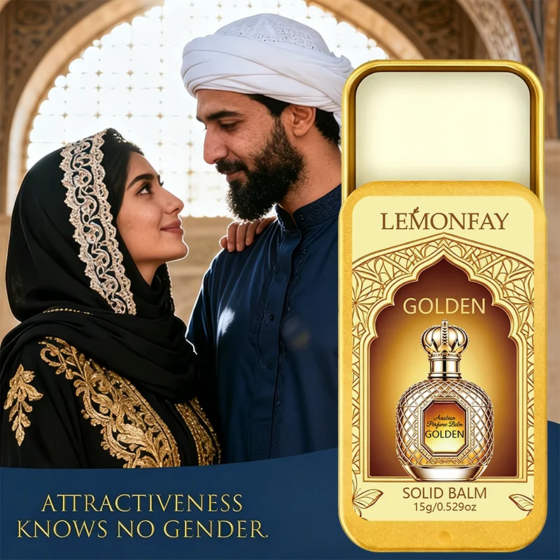 Perfume Sólido de Bolsillo Estilo Árabe – Balsamo Aromático Compacto uso Diario