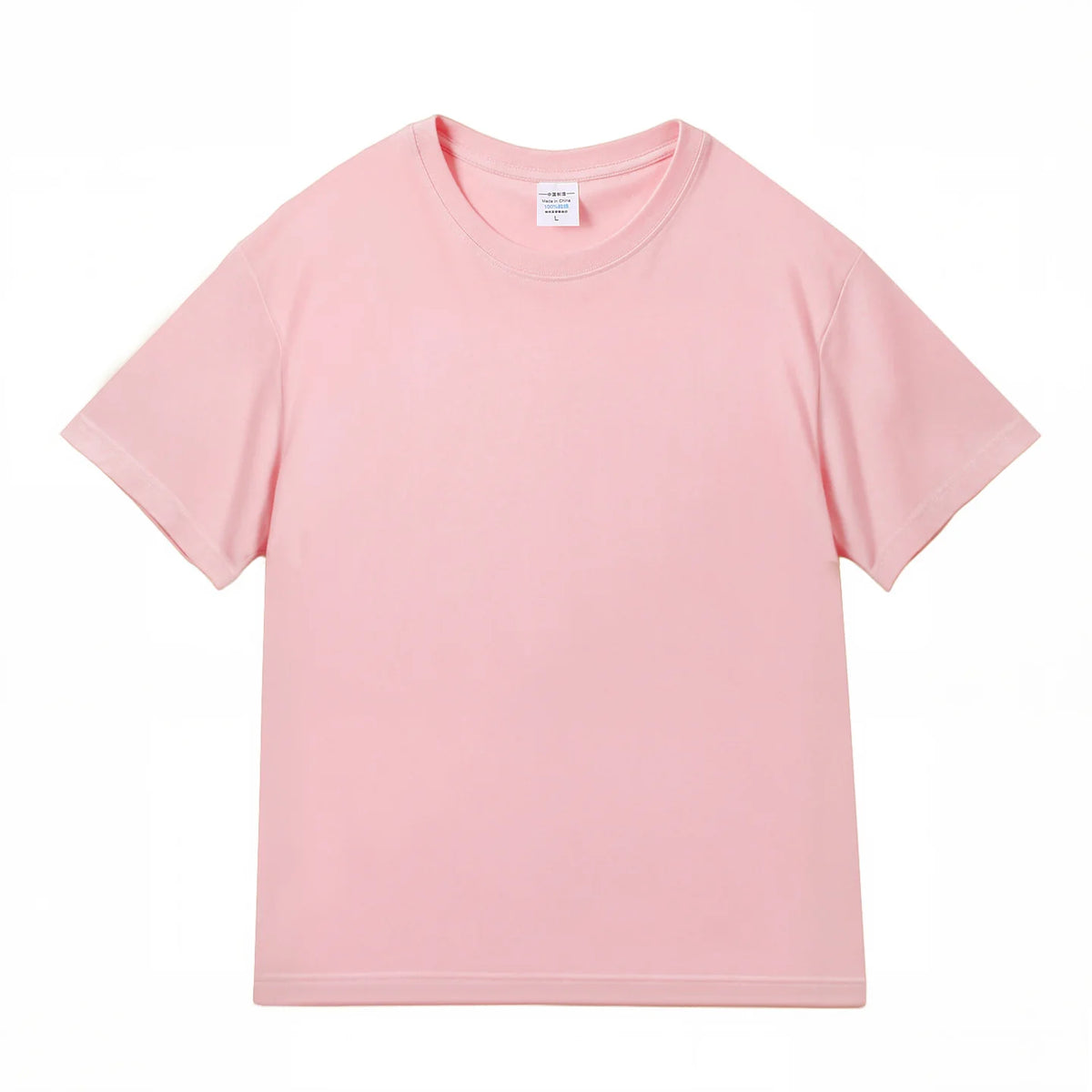 Camiseta Básica 100% Algodón Mujer Manga Corta – Blanca & Negra, Unisex Casual
