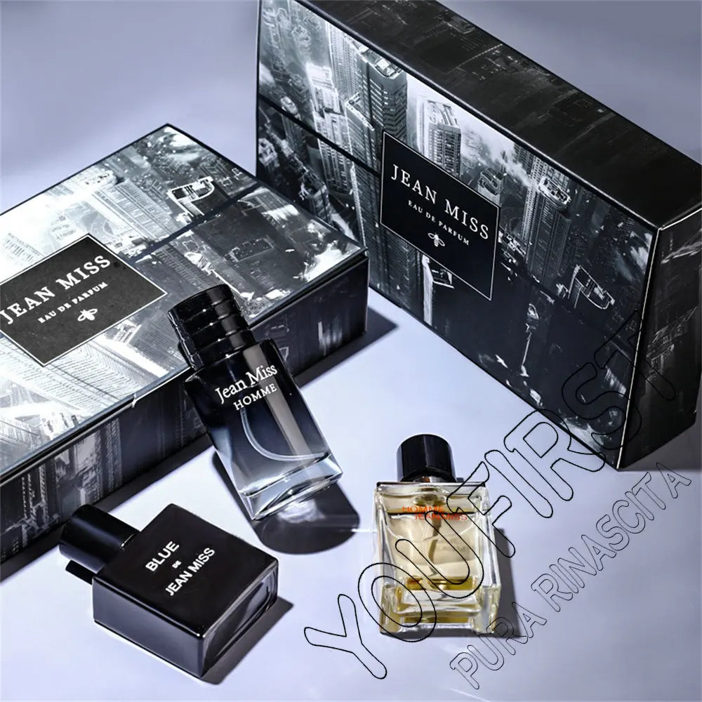 Men's Cologne 3-Piece Set 90ml – Long-Lasting Men's Perfume Gift Box