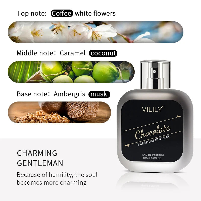 Perfume Hombre Aromático Café Coco Madera – Eau de Toilette Natural 60ml