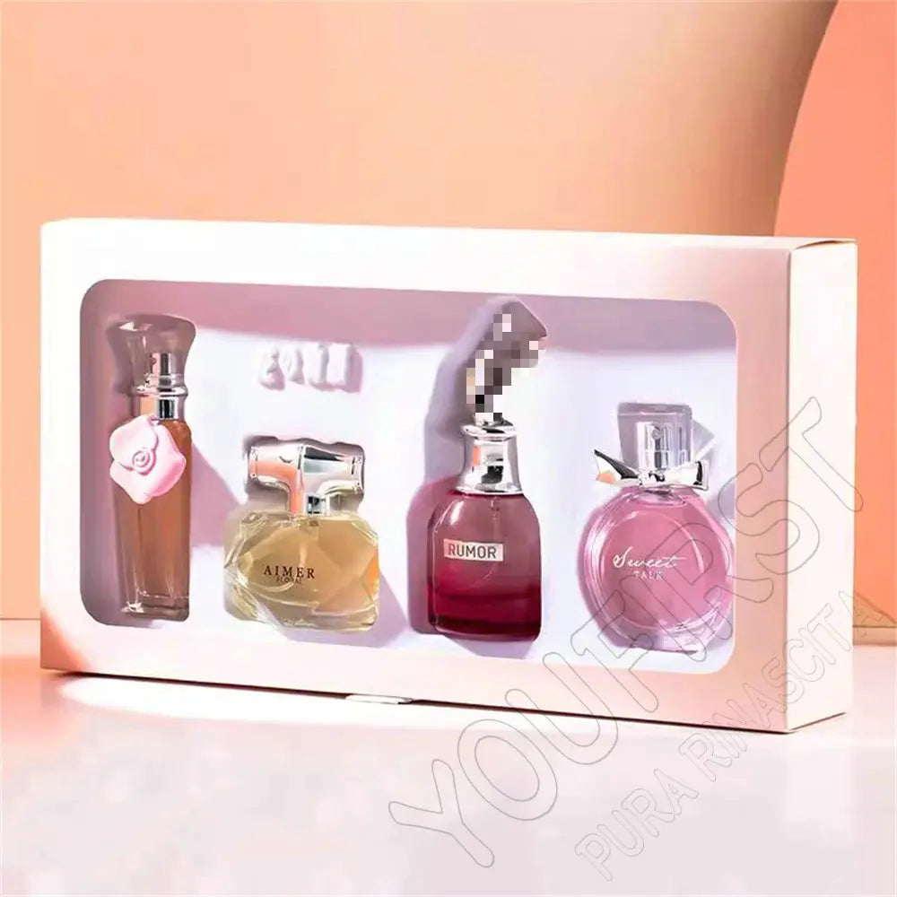 Club de Nuit Mujer Eau de Parfum Set 4 Piezas 100ml – Floral Frutal Caja Regalo