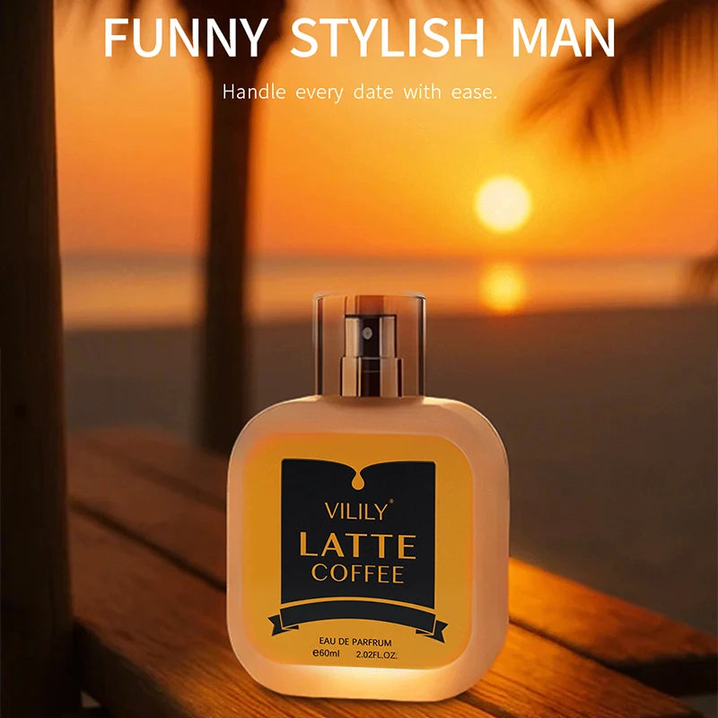 Perfume Hombre Aromático Café Coco Madera – Eau de Toilette Natural 60ml