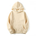 Sudadera con Capucha Unisex Oversize Color Liso – Hoodie Casual Hombre Mujer Primavera Otoño