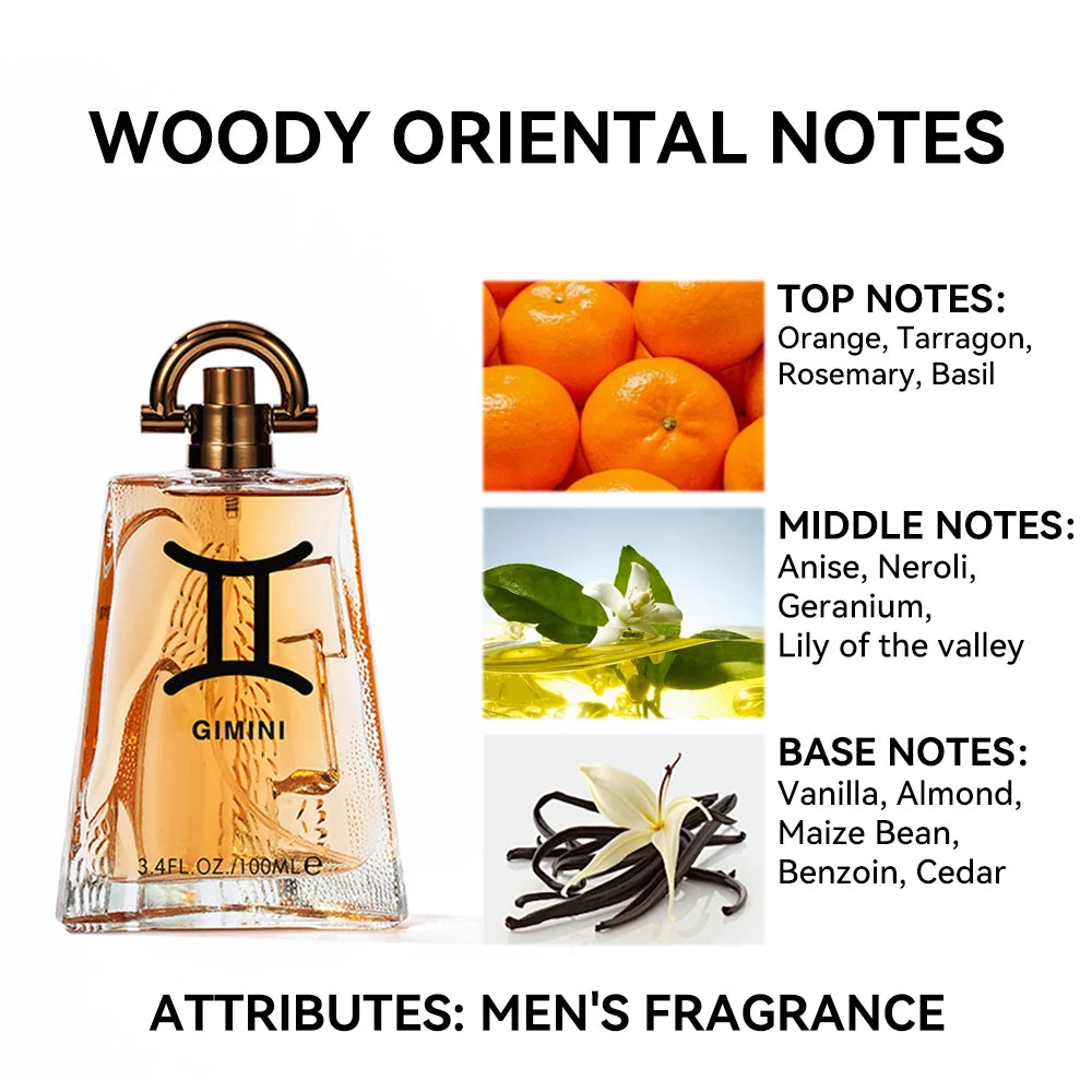 Perfume Hombre Amaderado Oriental EDP 100ml – Fragancia Natural Larga Duración