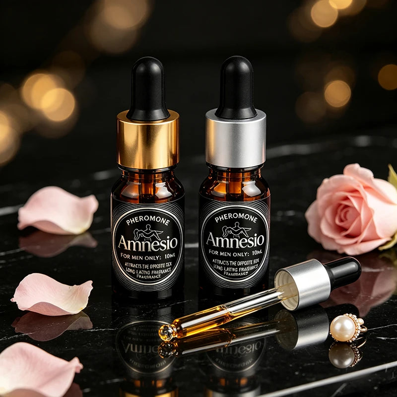 Unisex Pheromone Essential Oil 10ml – Portable Seductive Natural Scent Confidence