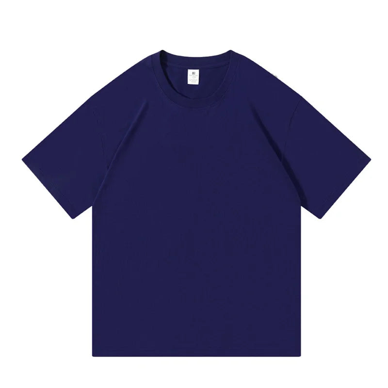 Camiseta Básica 100% Algodón Mujer Manga Corta – Blanca & Negra, Unisex Casual