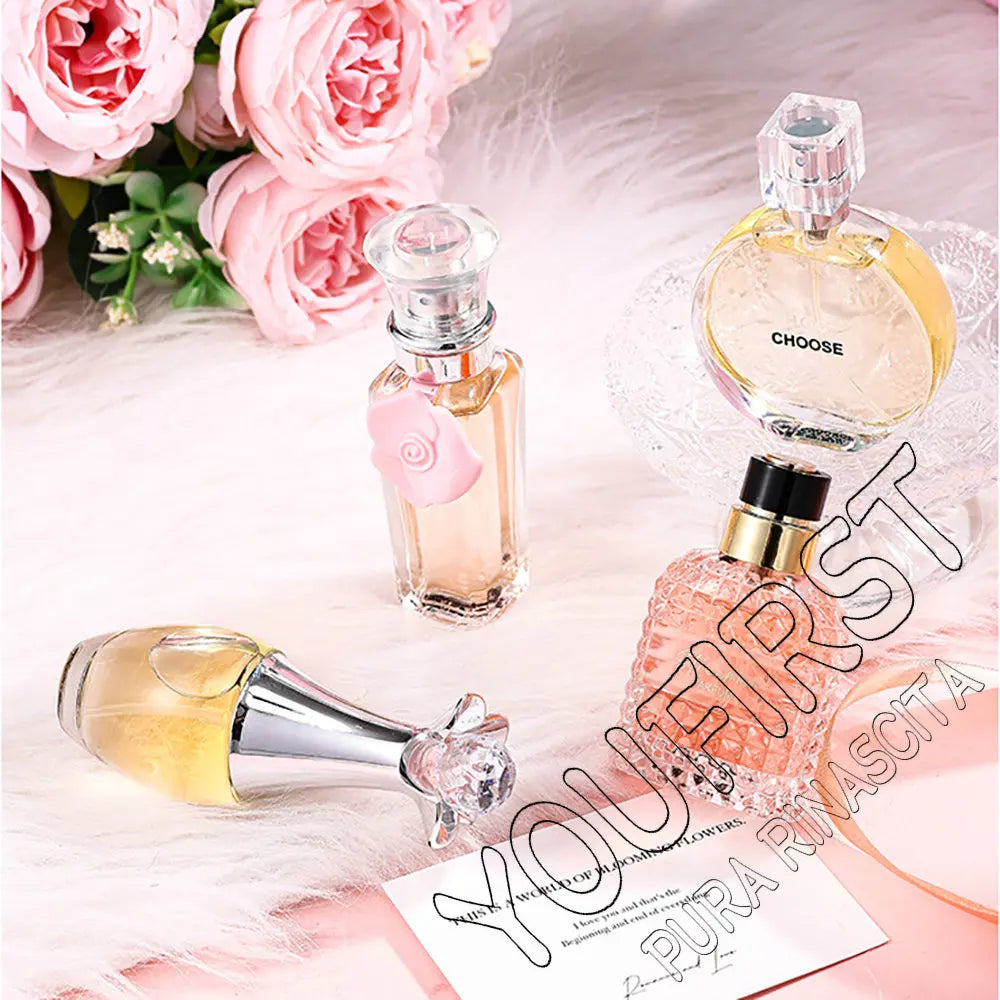 Women's 4-Perfume Gift Set 100ml Natural Fresh Floral – Luxury Box Original Women's Spray