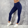 Women's High-Waisted Yoga Fitness Leggings with Pocket – Figure-Enhancing Gym Running Stretchy
