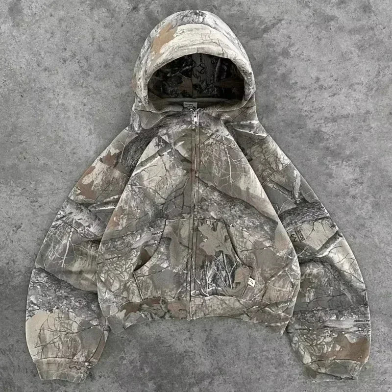 🎤 Hoodie Hip Hop Y2K – Estilo Casual Urbano Americano