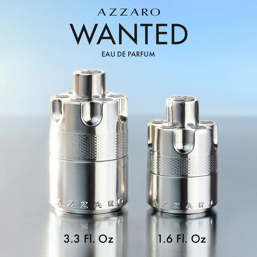 Azzaro Wanted Eau de Parfum for Men – Woody Aromatic Spicy Fresh Luxury Long-Lasting
