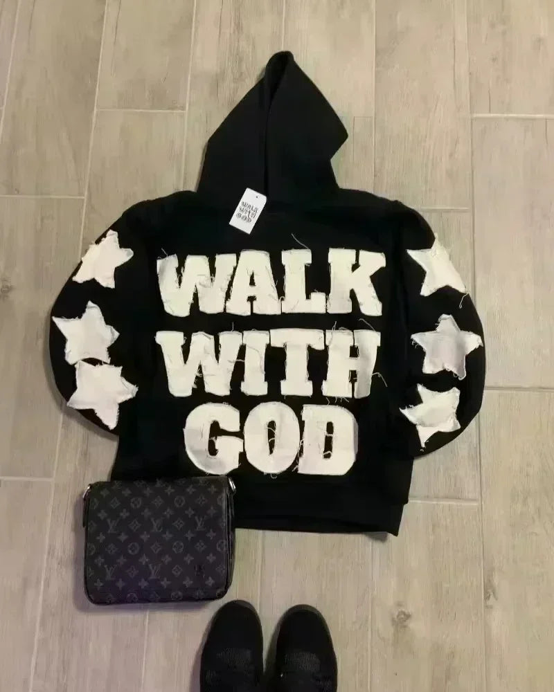 🎤 Hoodie Hip Hop Y2K – Estilo Casual Urbano Americano