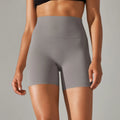 Women's High-Waisted Yoga Running Cycling Shorts – Breathable Athletic Gym Fitness Summer