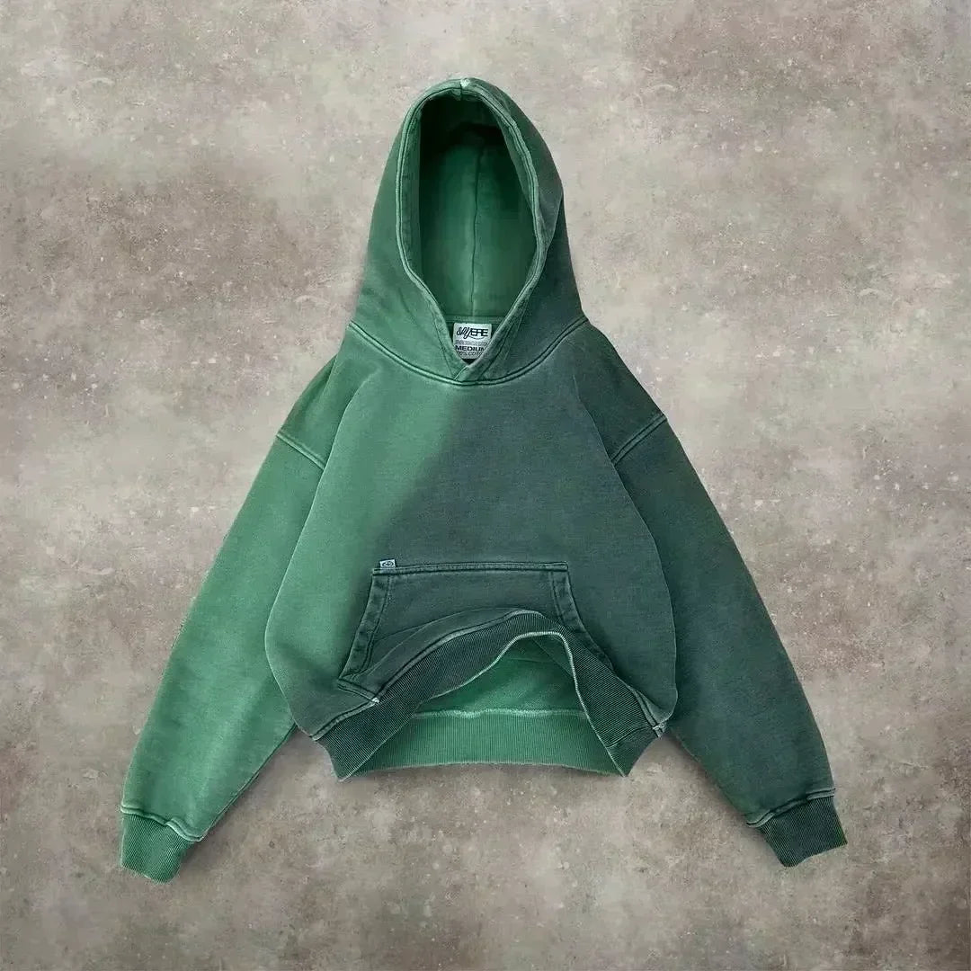 🎤 Hoodie Hip Hop Y2K – Estilo Casual Urbano Americano