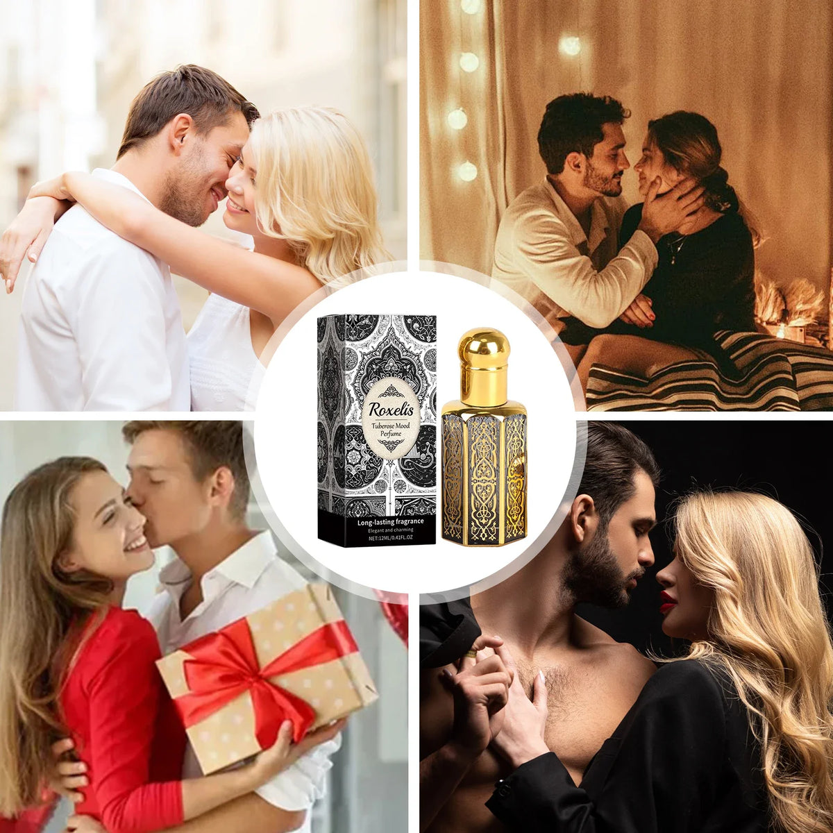 Perfume Árabe Seductor – Aceite de Fragancia Personal Larga Duración para Ella & Él