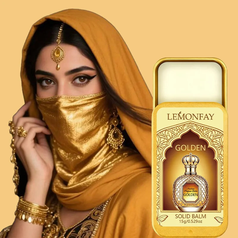 Perfume Sólido de Bolsillo Estilo Árabe – Balsamo Aromático Compacto uso Diario