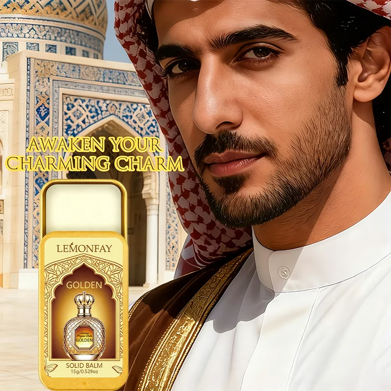 Perfume Sólido de Bolsillo Estilo Árabe – Balsamo Aromático Compacto uso Diario