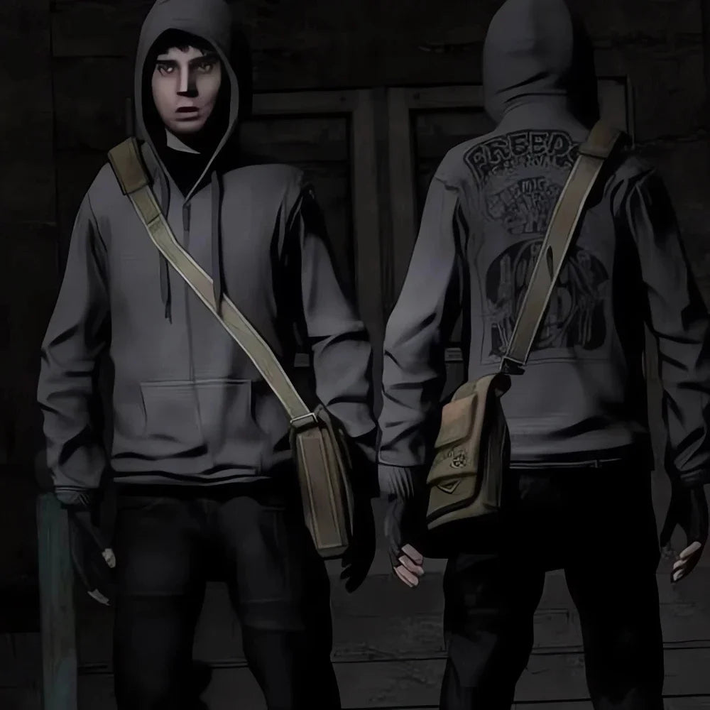 Simon Henriksson "Scream of Fear" Zip-Up Hoodie – Simon Roleplay Sweatshirt – Aesthetic Fashion and Gift for Gamers (Autumn/Winter)