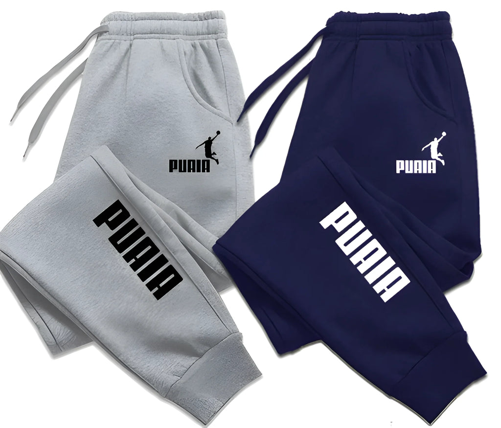 Men's Harajuku Print Jogger Pants – Casual Sports Streetwear 4 Seasons