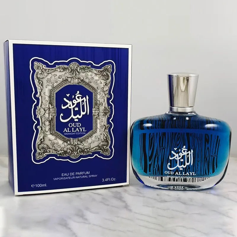 Perfume Árabe Premium para Hombre – Oud, Almizcle & Cedro, EDT Larga Duración