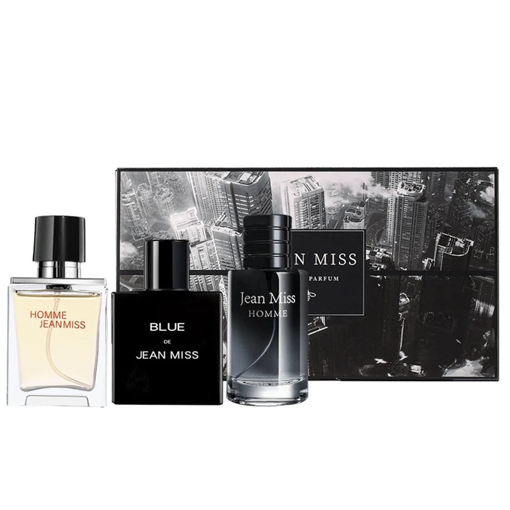 Men's Cologne 3-Piece Set 90ml – Long-Lasting Men's Perfume Gift Box
