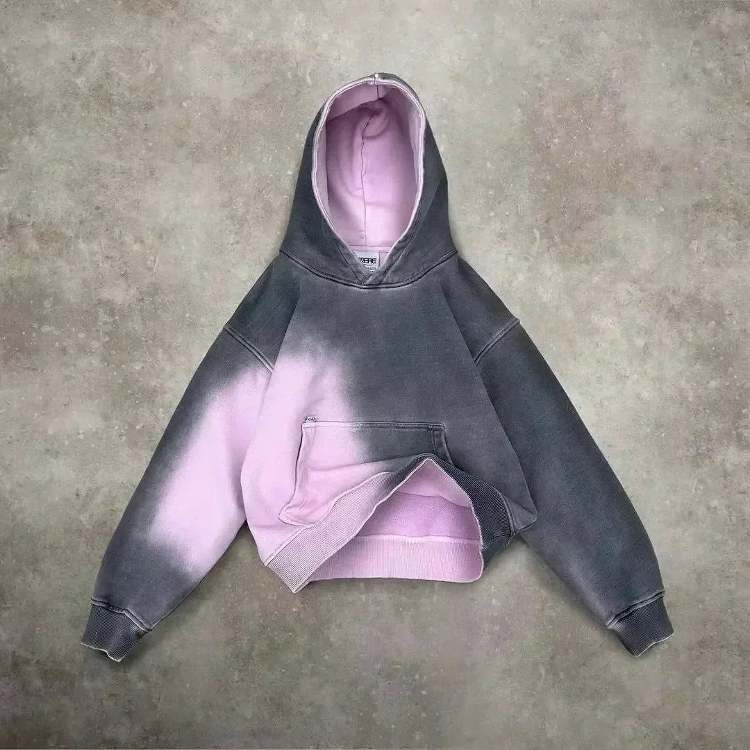 🎤 Hoodie Hip Hop Y2K – Estilo Casual Urbano Americano