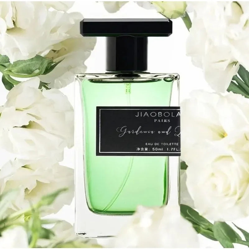 Women's Gardenia Green Tea EDT Perfume 50ml – Fresh Elegant Floral Long-Lasting Gift for Her